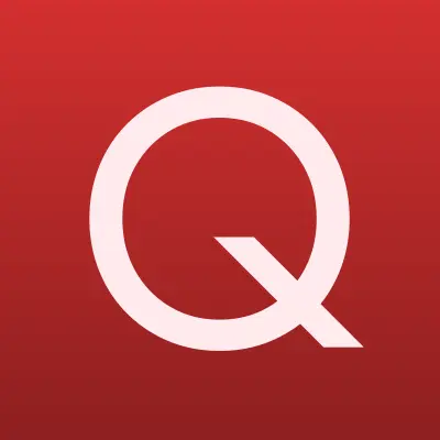 Qiwi, сеть постаматов, лого-визитка